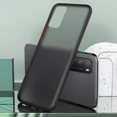 Защитный чехол Сolor Buttons для Xiaomi Poco M3 Черный