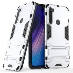 Защитный чехол Strong Guard для Xiaomi Redmi Note 8 / Note 8 2021 Серебристый