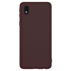 Защитный чехол TPU Softon для Samsung A013F Galaxy A01 Core / M013F Galaxy M01 Core Бордовый