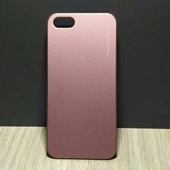 Защитный чехол X-level Metallic для iPhone 5 / iPhone 5S / iPhone SE Розовый