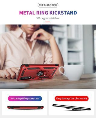 Захисний чохол Kvadrat Ring для Huawei P30 Темно-синій