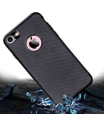 Захисний чохол Carbon TPU для iPhone 5 / iPhone 5S / iPhone SE Золотий