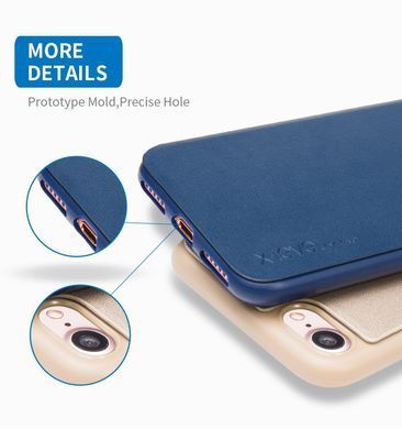 Чехол-книжка X-level FIB Color для iPhone 7 / iPhone 8 / SE 2020 (4.7") Золотистый