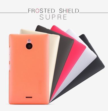 Защитный чехол Nillkin Frosted Shield для Nokia X2 Золотистый