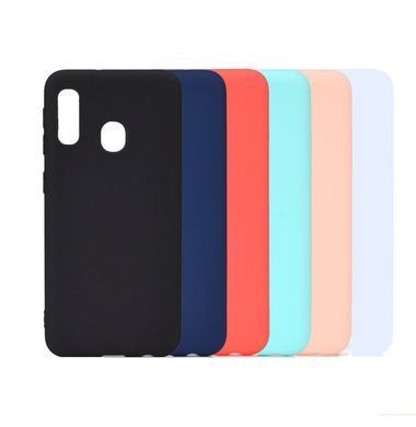Захисний чохол TPU Matte для Samsung A207F Galaxy A20S Рожевий