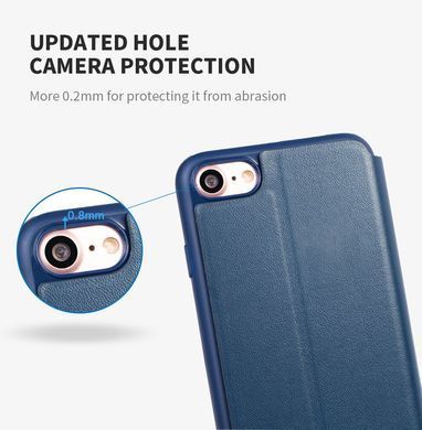 Чехол-книжка X-level FIB Color для iPhone 7 / iPhone 8 / SE 2020 (4.7") Золотистый