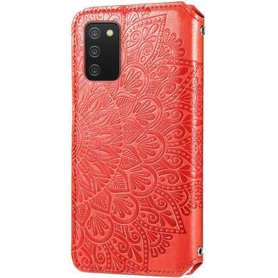Чохол-книжка Flower Book для Samsung A025 Galaxy A02s Червоний