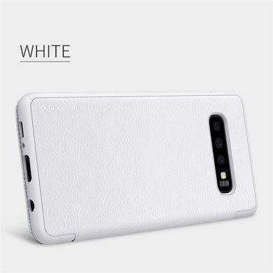 Чохол-книжка Nillkin Qin для Samsung G975F Galaxy S10 Plus Білий