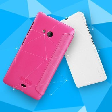 Чехол-книжка Nillkin Sparkle для Microsoft Lumia 540 Белый