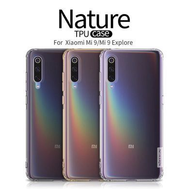 TPU чохол Nillkin Nature для Xiaomi Mi9 Сірий