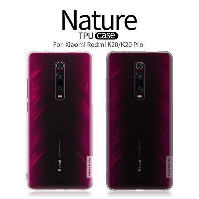 TPU чехол Nillkin Nature для Xiaomi Redmi K20 / K20 Pro / Mi 9T / Mi 9T Pro Серый