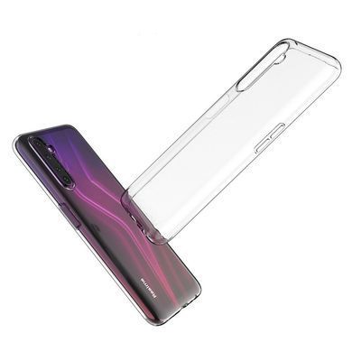 TPU чохол Strong Clear 0,5mm для Realme 6 Прозорий