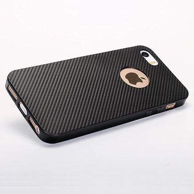 Захисний чохол Carbon TPU для iPhone 5 / iPhone 5S / iPhone SE Золотий