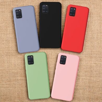 Захисний чохол Liquid Case Full Cover для Samsung A315F Galaxy A31 Червоний