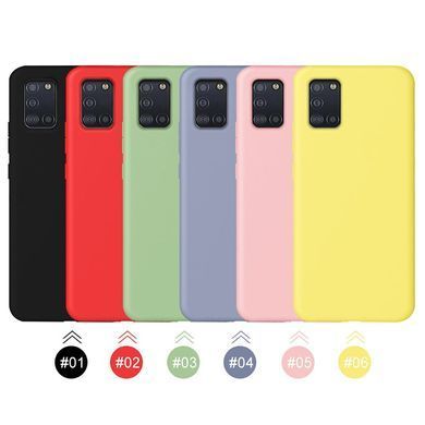 Захисний чохол Liquid Case Full Cover для Samsung A315F Galaxy A31 Червоний