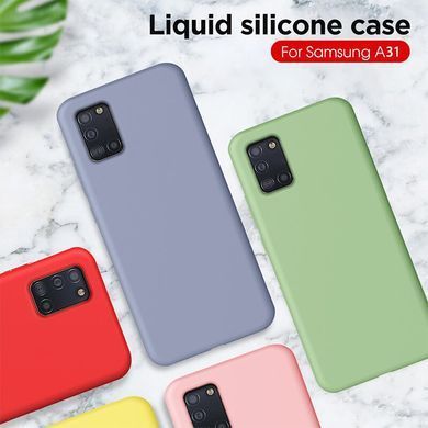Захисний чохол Liquid Case Full Cover для Samsung A315F Galaxy A31 Червоний