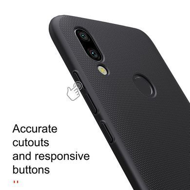 Защитный чехол Nillkin Frosted Shield для Xiaomi Redmi Note 7 Pro Черный