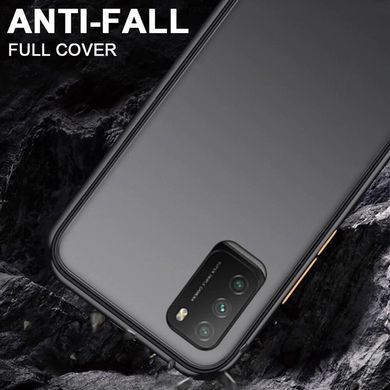 Защитный чехол Сolor Buttons для Xiaomi Poco M3 Черный