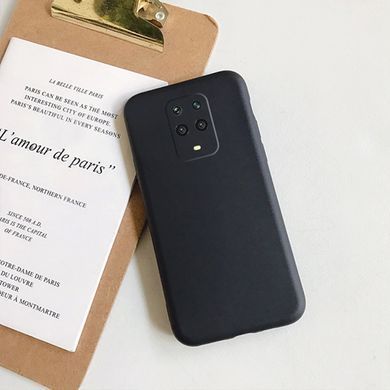 Защитный чехол Liquid Case Full Camera для Xiaomi Redmi Note 9 Pro / Redmi Note 9S / Redmi Note 9 Pro Max Черный