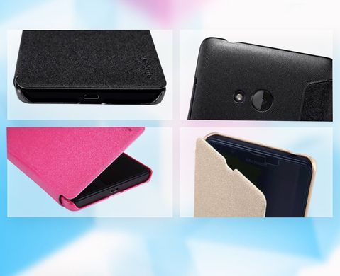 Чехол-книжка Nillkin Sparkle для Microsoft Lumia 540 Белый