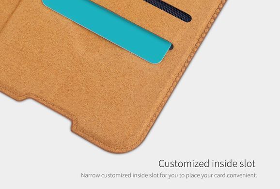 Чохол-книжка Nillkin Qin для Samsung A115F Galaxy A11 / Galaxy M11 Коричневий