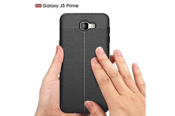 Захисний чохол Leather для Samsung G570F Galaxy J5 Prime 2016 Синій