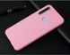 Защитный чехол TPU Matte для Xiaomi Redmi Note 8 / Note 8 2021 Розовый