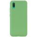 Защитный чехол Liquid Case Full Cover для Samsung A022F Galaxy A02 Салатовый