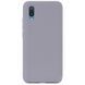 Защитный чехол Liquid Case Full Cover для Samsung A022F Galaxy A02 Серый