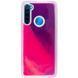 Захисний чохол Neon с песком для Xiaomi Redmi Note 8 / Note 8 2021 Фіолетовий