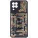 Защитный чехол Camo Ring Lock для Samsung Galaxy M53 5G Коричневый