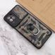 Защитный чехол Camo Ring Lock для Samsung Galaxy M53 5G Коричневый