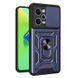 Защитный чехол Kvadrat Ring Lock для Xiaomi Poco X5 Pro 5G / Redmi Note 12 Pro 5G Темно-синий