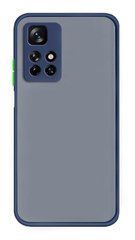 Защитный чехол Сolor Buttons для Xiaomi Redmi Note 11 / Note 11S Синий
