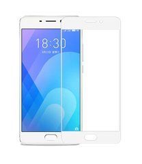 Защитное стекло Full Glue для Meizu M6 Белый