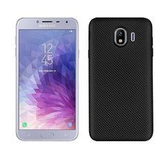 Защитный чехол Carbon TPU для Samsung J250 Galaxy J2 Pro 2018 Черный