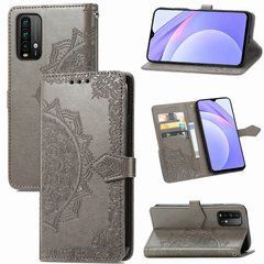 Чохол-книжка Art Book для Xiaomi Redmi Note 9 4G / Redmi 9 Power / Redmi 9T Сірий