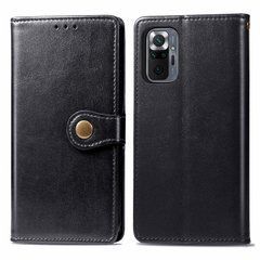 Чехол-книжка Polera Book для Xiaomi Redmi Note 10 Pro / 10 Pro Max Черный