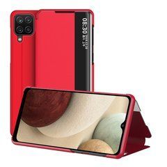 Чехол-книжка Sylish View для Samsung A125F Galaxy A12 / A127F Galaxy A12 Nacho / Galaxy A12s / Galaxy M12 Красный