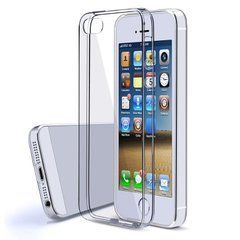 TPU чохол Strong Clear 0,5mm для iPhone 5 / iPhone 5S / iPhone SE Прозорий