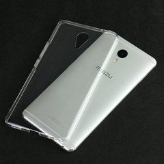 TPU чохол Strong Clear 0,5mm для Meizu M3 Max Прозорий