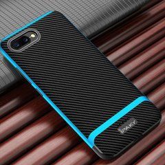 Ударопрочный чохол iPaky TPU+PC для Xiaomi Redmi 6A Чорний / Синій