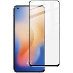 Захисне скло Full Glue для Vivo X50 Чорний
