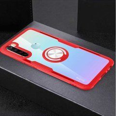 Захисний чохол Crystal Ring для Xiaomi Redmi Note 8T Червоний