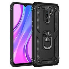 Захисний чохол Kvadrat Ring для Xiaomi Redmi 9 Чорний