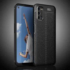 Защитный чехол Leather для Oppo A52 / A72 / A92 Черный