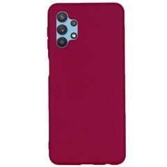 Захисний чохол Liquid Case Full Cover для Samsung Galaxy A52 2021 / A52s 5G Малиновий