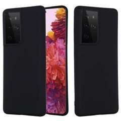 Защитный чехол Liquid Case Full Cover для Samsung Galaxy S21 Ultra Черный