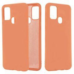 Захисний чохол Liquid Case Full Cover для Samsung M315F Galaxy M31 Помаранчевий