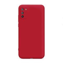 Защитный чехол Liquid Case Full Cover для Xiaomi Poco M3 Красный